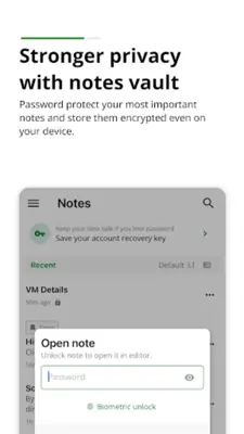 Notesnook Secure Private Notes android App screenshot 5